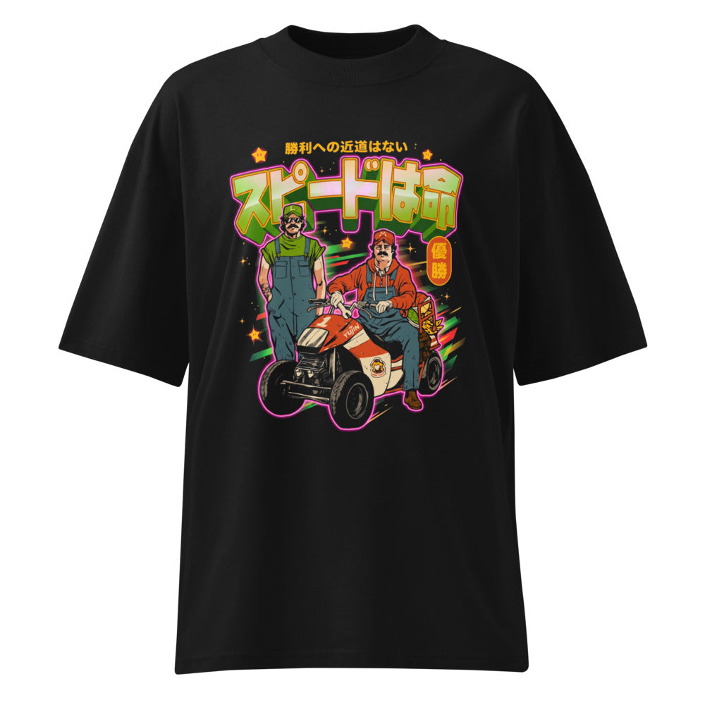 Oversize Super Mario Kart Speed Wa Inochi - Frente fantasma