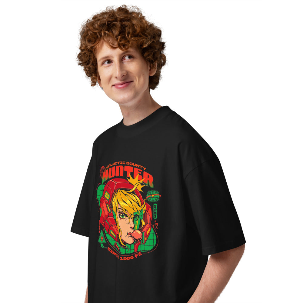 Oversize Galactic Bounty Hunter Anime Mecha Girl - Modelo masculino lateral
