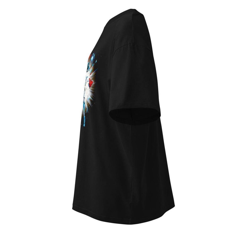 Oversize Zero Suit Shatter Metroid - Lateral fantasma