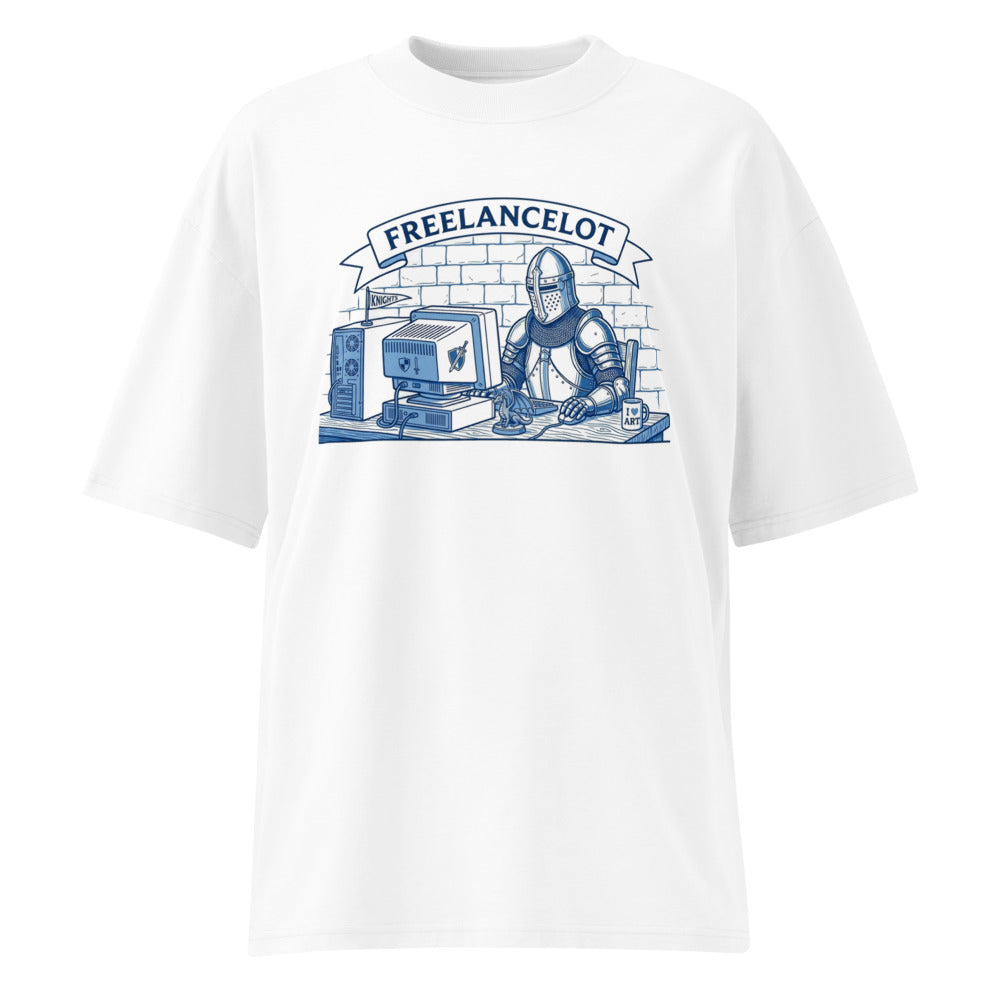 Oversize Freelancelot Knight Computer Pun - Frente fantasma