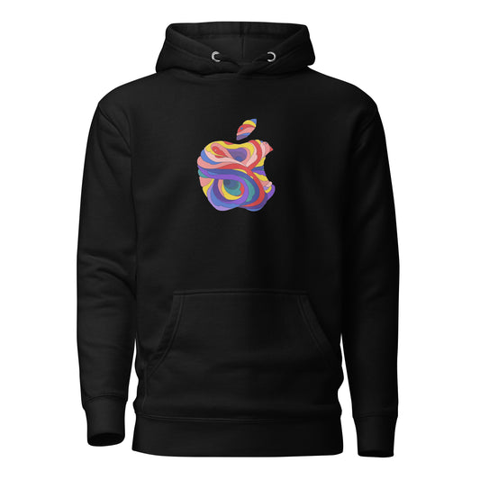 Hoodie Apple Psicodelich, Disponible en la mejor tienda online para comprar tu merch favorita, la mejor Calidad, compra Ahora en Algoritmo! 