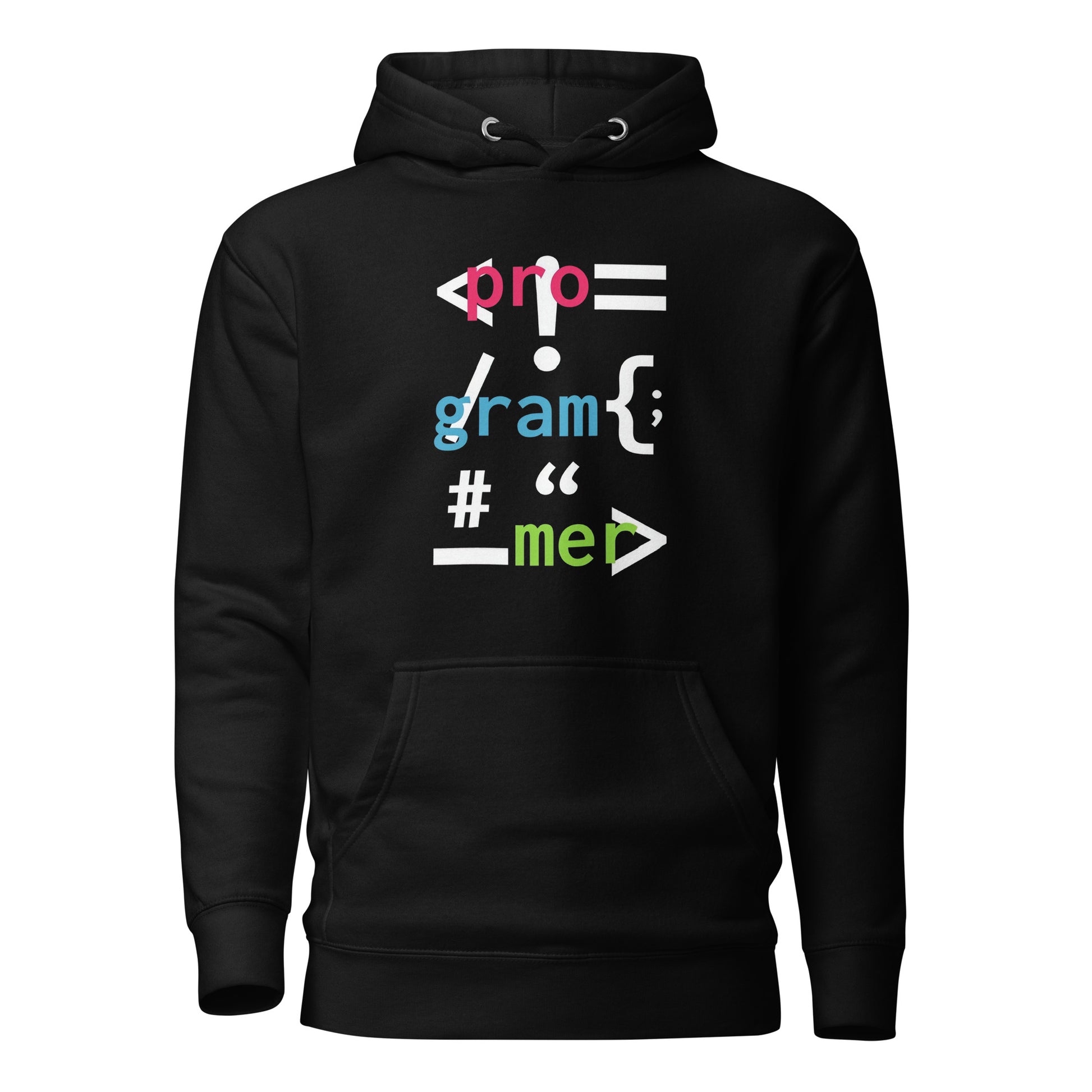 Hoodie <programer>, Disponible en la mejor tienda online para comprar tu merch favorita, la mejor Calidad, compra Ahora en Algoritmo! 