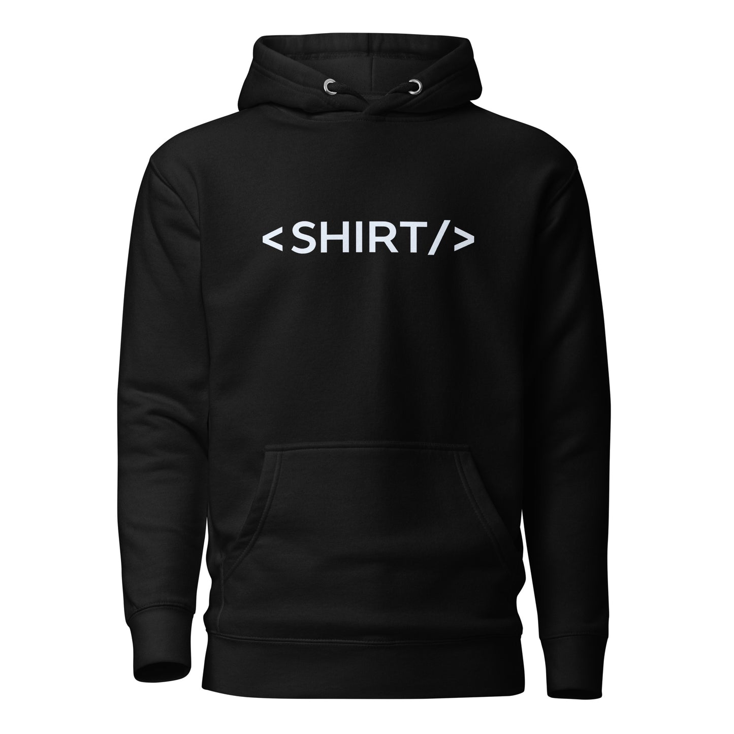 Hoodie <SHIRT/>, Disponible en la mejor tienda online para comprar tu merch favorita, la mejor Calidad, compra Ahora en Algoritmo! 