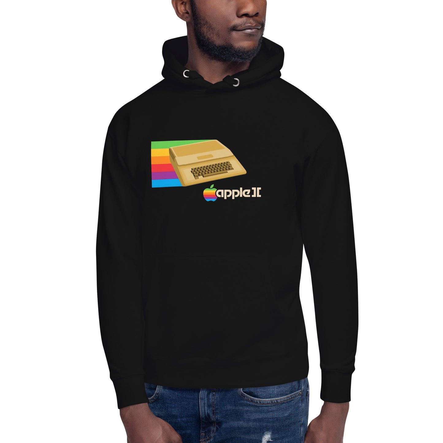 Hoodie Apple 2, Disponible en la mejor tienda online para comprar tu merch favorita, la mejor Calidad, compra Ahora en Algoritmo! 