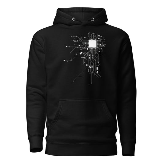 Hoodie Processor Heart, Disponible en la mejor tienda online para comprar tu merch favorita, la mejor Calidad, compra Ahora en Algoritmo! 