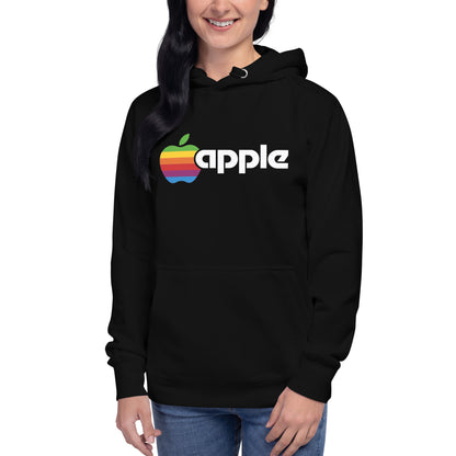 Hoodie Classic Apple, Disponible en la mejor tienda online para comprar tu merch favorita, la mejor Calidad, compra Ahora en Algoritmo! 