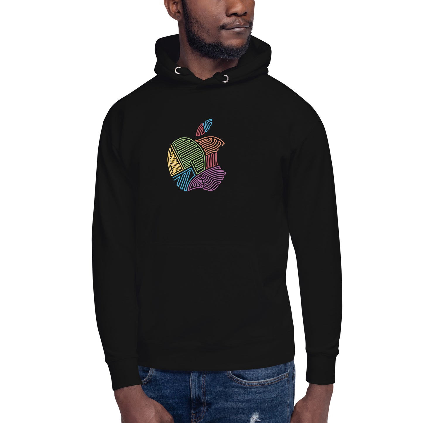 Hoodie Apple Psicodelich, Disponible en la mejor tienda online para comprar tu merch favorita, la mejor Calidad, compra Ahora en Algoritmo! 