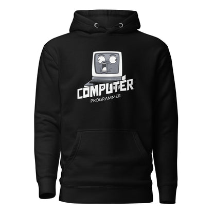 Hoodie Programers, Disponible en la mejor tienda online para comprar tu merch favorita, la mejor Calidad, compra Ahora en Algoritmo! 