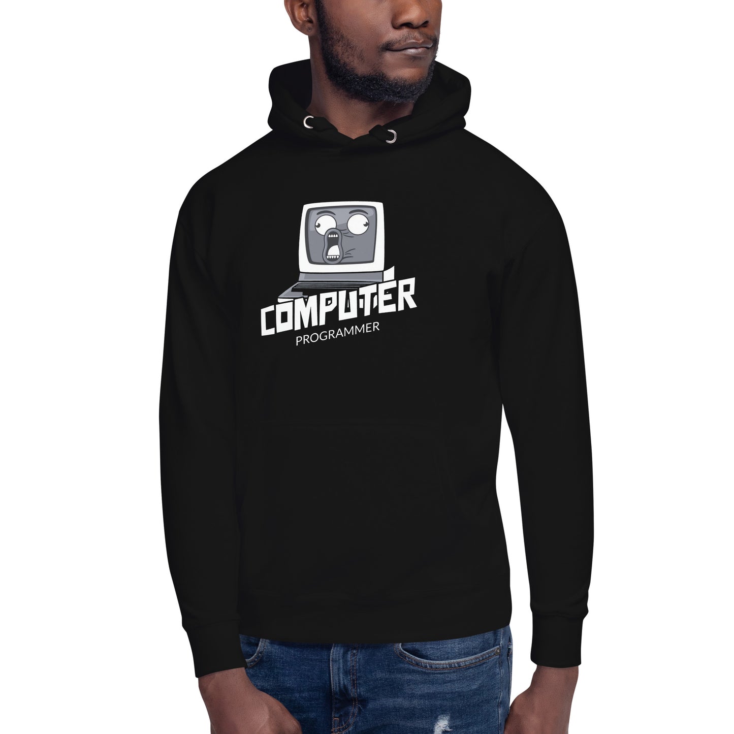 Hoodie Programers, Disponible en la mejor tienda online para comprar tu merch favorita, la mejor Calidad, compra Ahora en Algoritmo! 