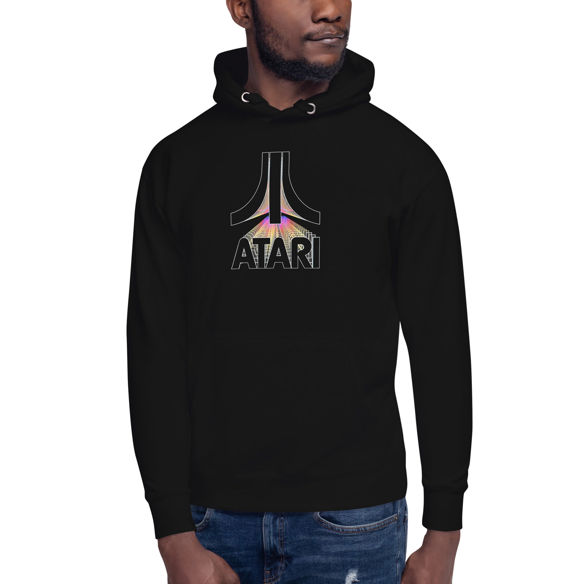 Hoodie Atari 80s, Disponible en la mejor tienda online para comprar tu merch favorita, la mejor Calidad, compra Ahora en Algoritmo! 