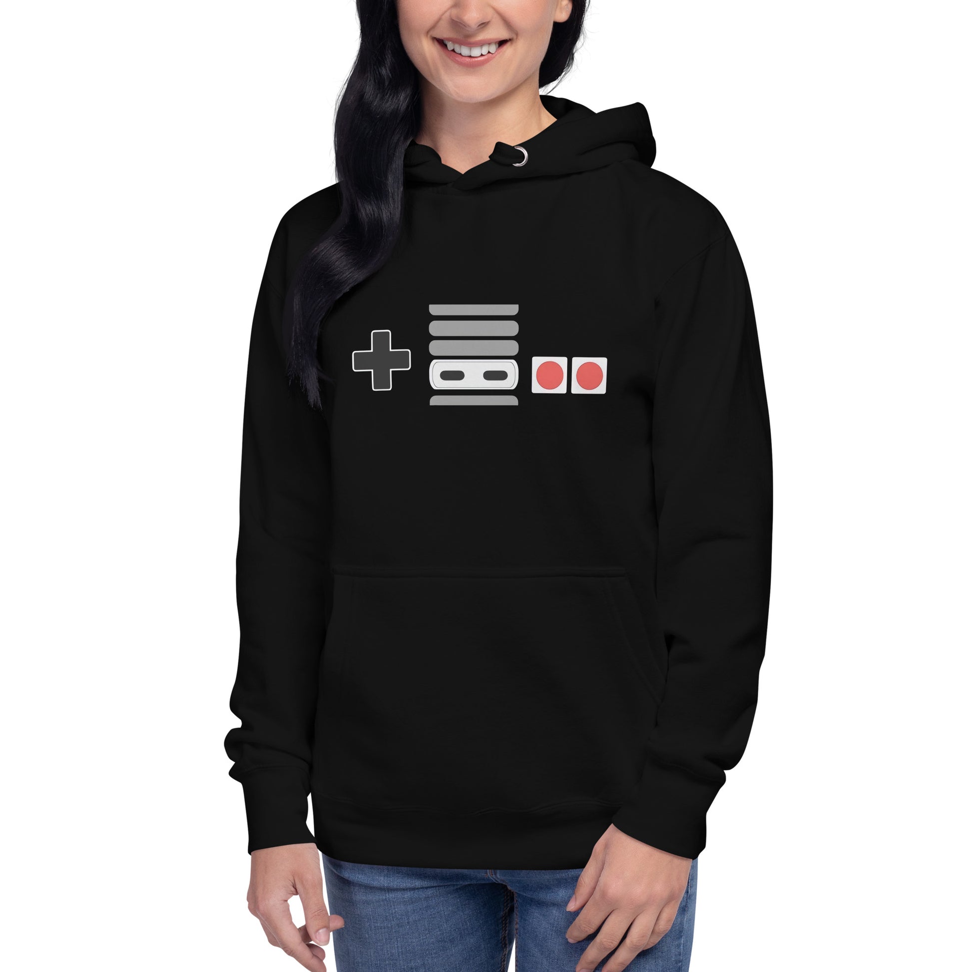 Hoodie NES, Disponible en la mejor tienda online para comprar tu merch favorita, la mejor Calidad, compra Ahora en Algoritmo! 