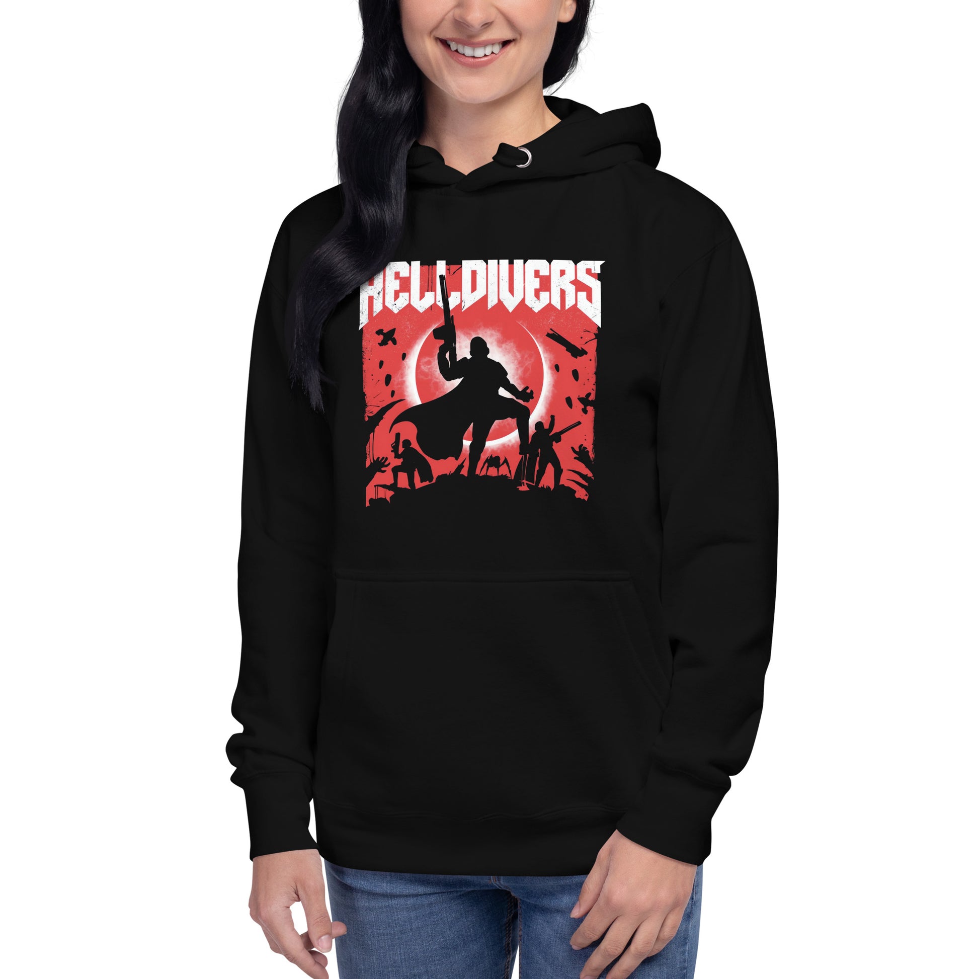 Sudadero con capucha de Helldivers, Disponible en la mejor tienda online para comprar tu merch favorita, la mejor Calidad, compra Ahora! 