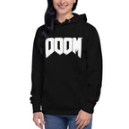 Vista trasera — Sudadero DOOM con capucha unisex