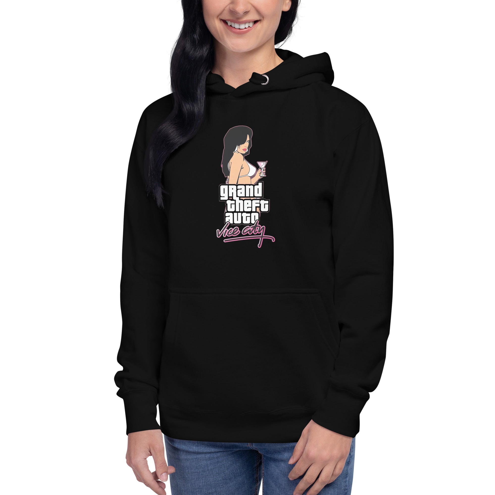 Hoodie de GTA Vice City, Disponible en la mejor tienda online para comprar tu merch favorita, la mejor Calidad, compra Ahora! 