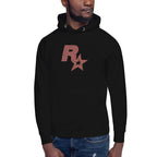 Red Rockstar — detalle del estampado