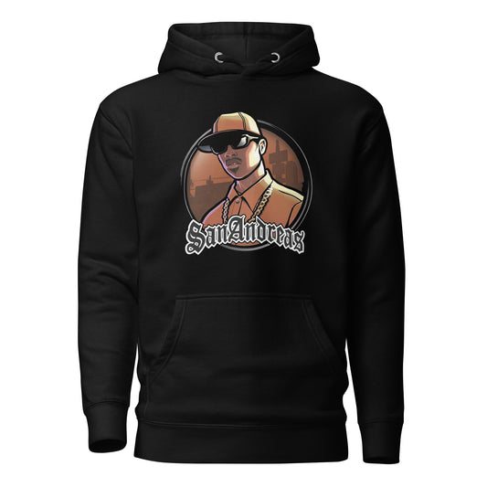 Hoodie de GTA San Andreas, Disponible en la mejor tienda online para comprar tu merch favorita, la mejor Calidad, compra Ahora! 