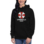 Umbrella Corp — modelo usando la prenda