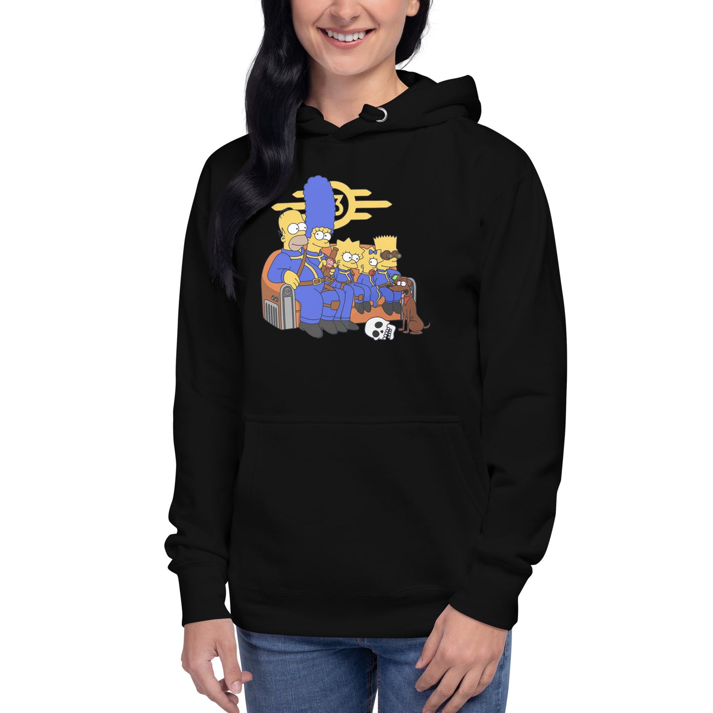 Hoodie Familia Nuclear , Disponible en la mejor tienda online para comprar tu merch favorita, la mejor Calidad, compra Ahora en Algoritmo! 