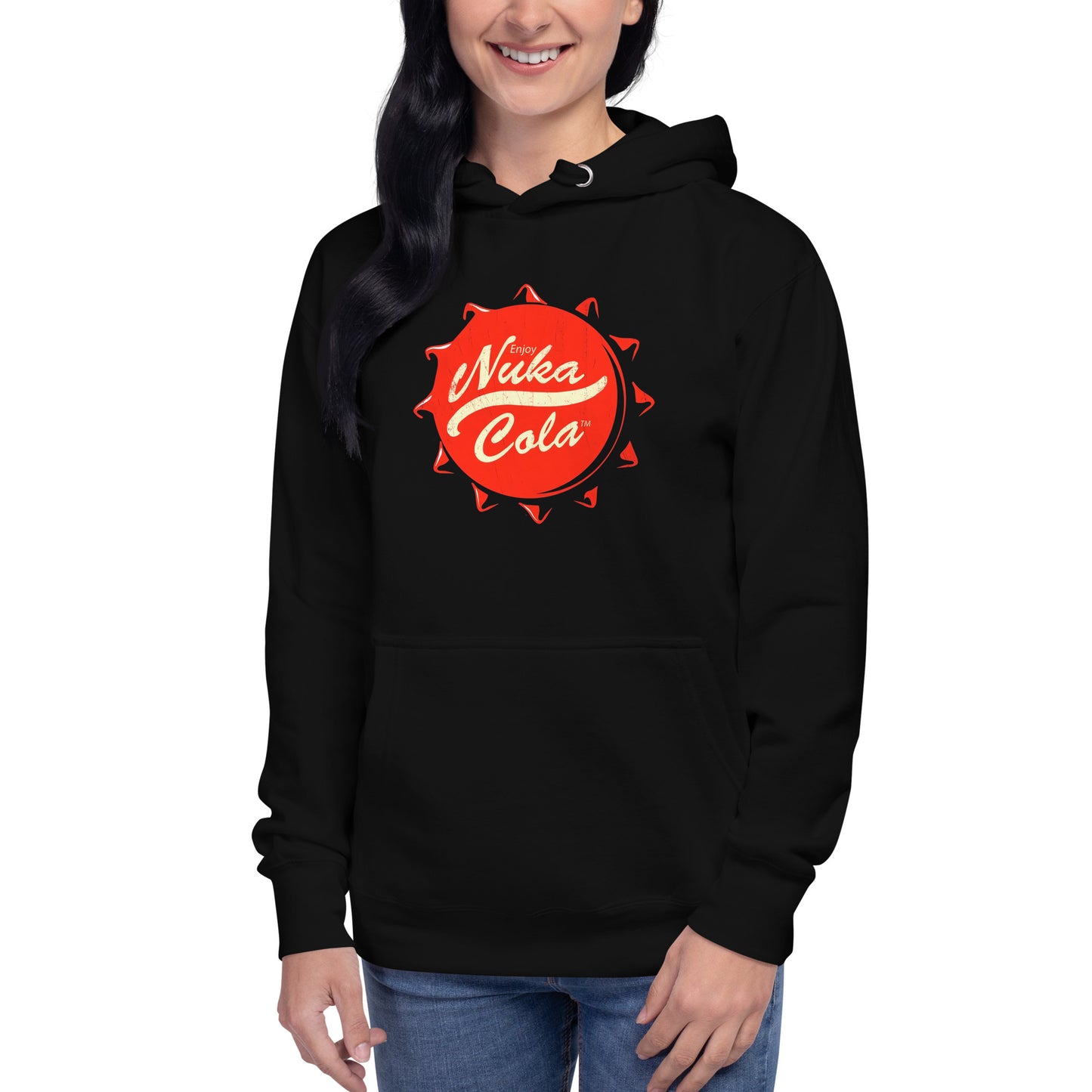 Hoodie Nuka Cola , Disponible en la mejor tienda online para comprar tu merch favorita, la mejor Calidad, compra Ahora en Algoritmo! 