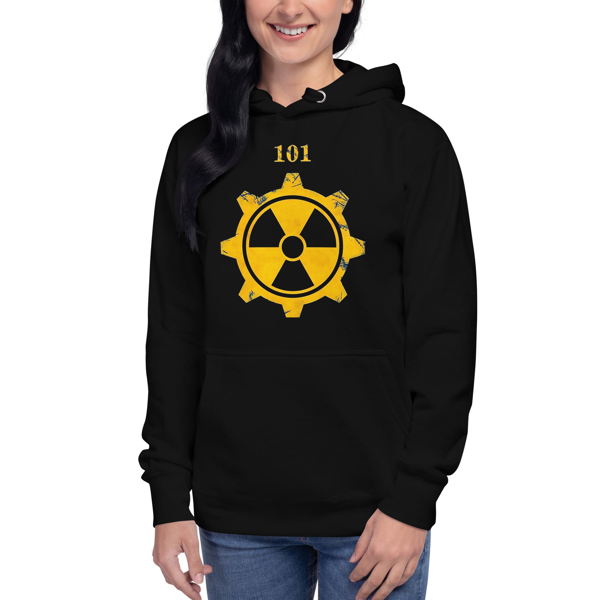 Hoodie Refugio 101 , Disponible en la mejor tienda online para comprar tu merch favorita, la mejor Calidad, compra Ahora en Algoritmo! 