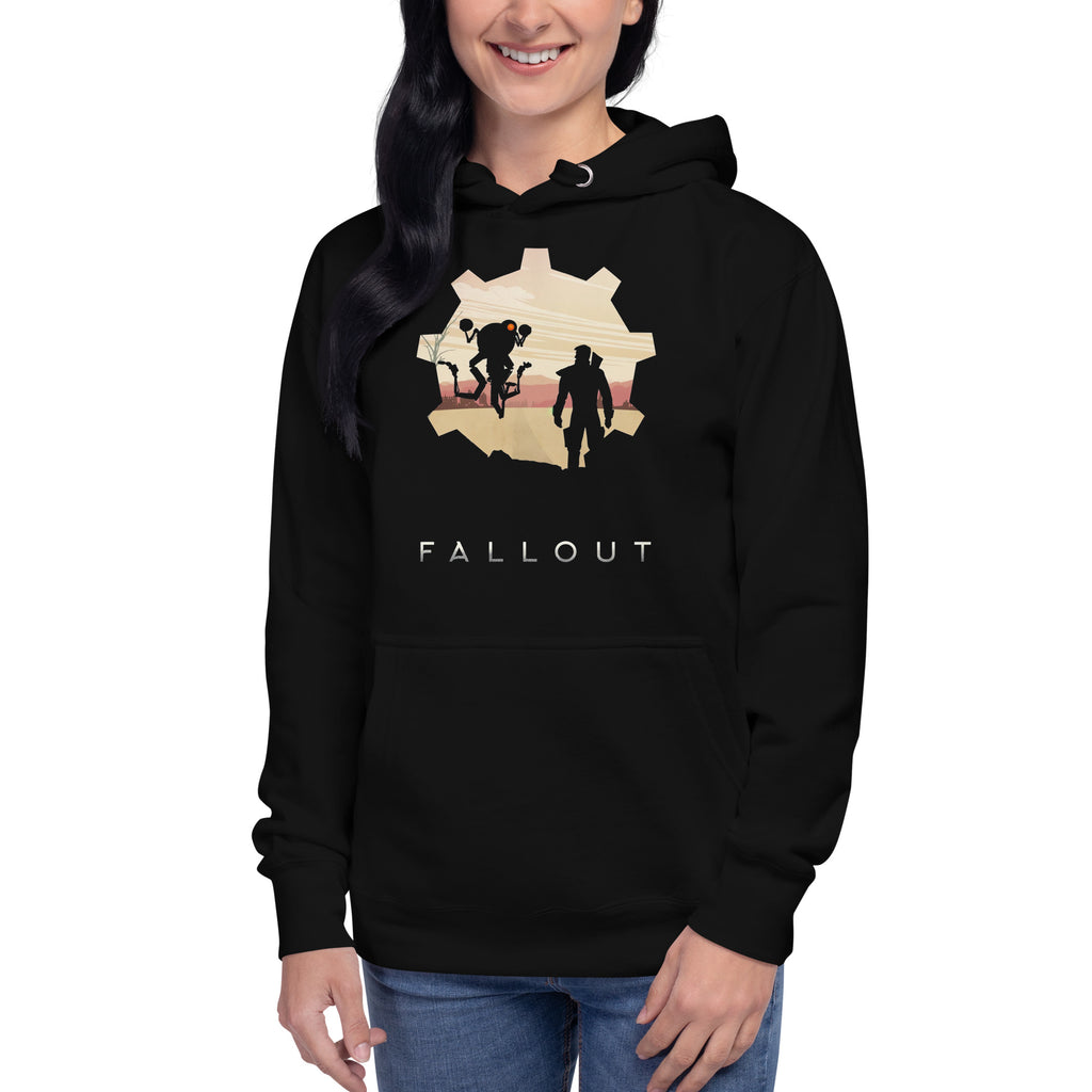 Hoodie Fallout , Disponible en la mejor tienda online para comprar tu merch favorita, la mejor Calidad, compra Ahora en Algoritmo! 