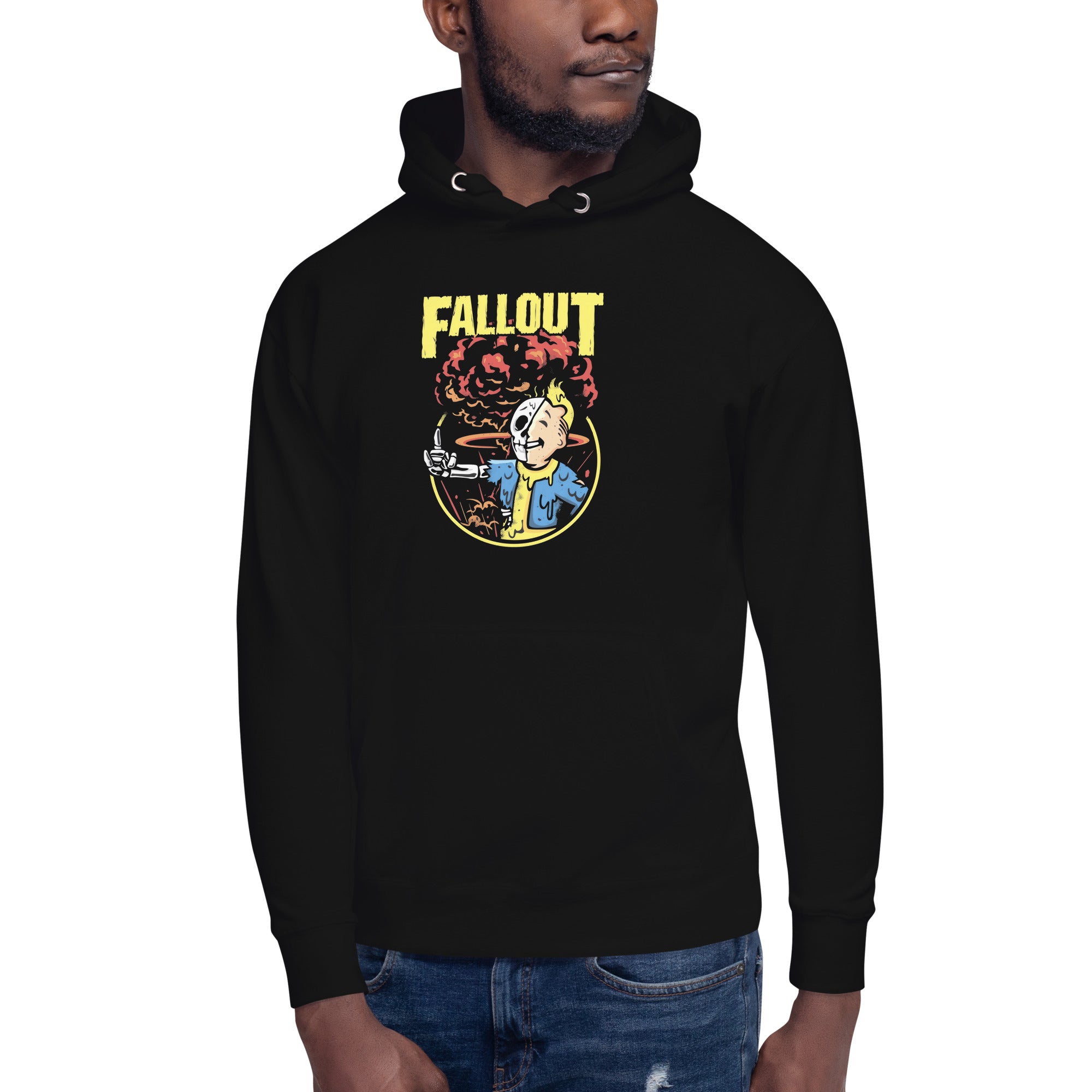 Hoodie Fallout Dead , Disponible en la mejor tienda online para comprar tu merch favorita, la mejor Calidad, compra Ahora en Algoritmo! 