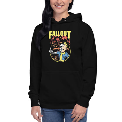 Hoodie Fallout Dead , Disponible en la mejor tienda online para comprar tu merch favorita, la mejor Calidad, compra Ahora en Algoritmo! 