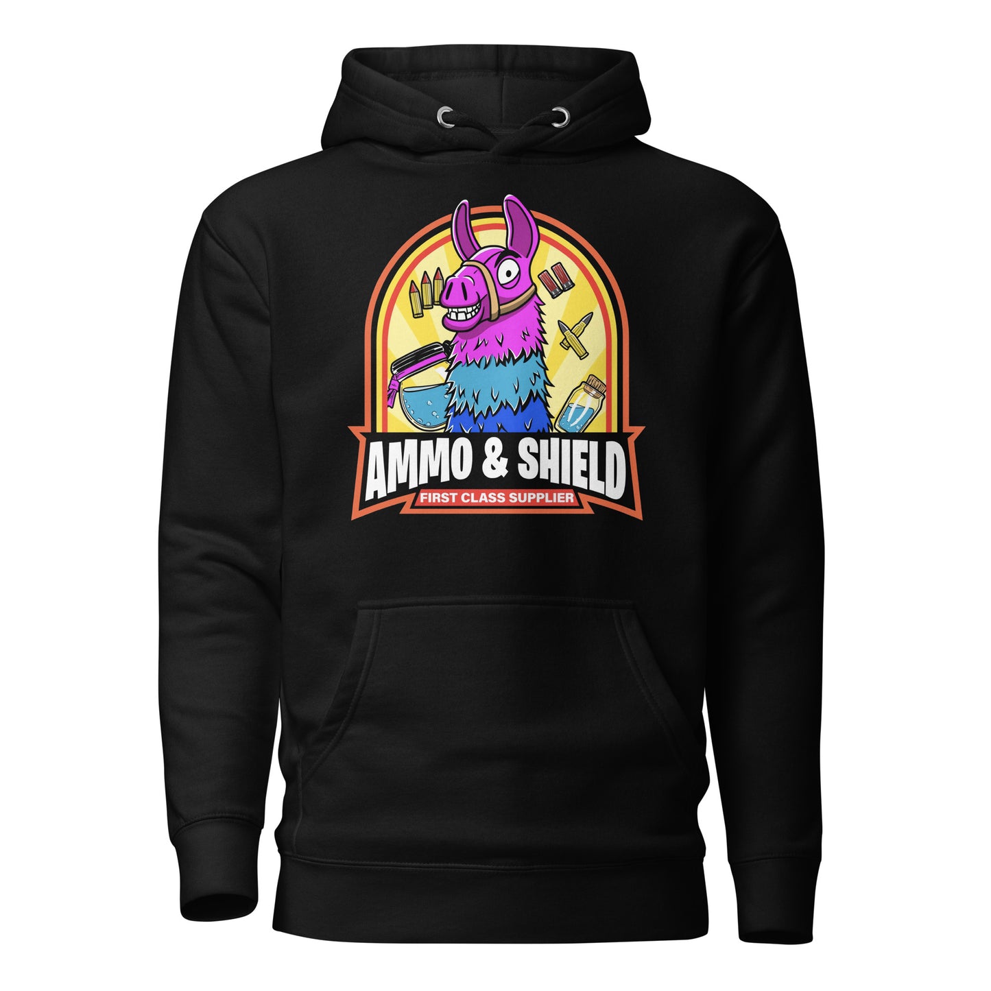 Hoodie Ammo & Shield, Disponible en la mejor tienda online para comprar tus artículos favoritos, la mejor Calidad, compra Ahora en Algoritmo! 