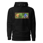 Front view — Chocobo hoodie, Final Fantasy yellow mount