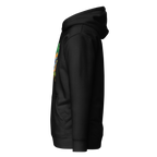 Duende lanzadardos — detalle del estampado