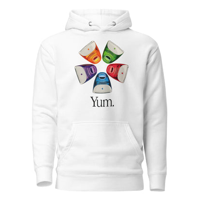 Hoodie YUM, Disponible en la mejor tienda online para comprar tu merch favorita, la mejor Calidad, compra Ahora en Algoritmo! 