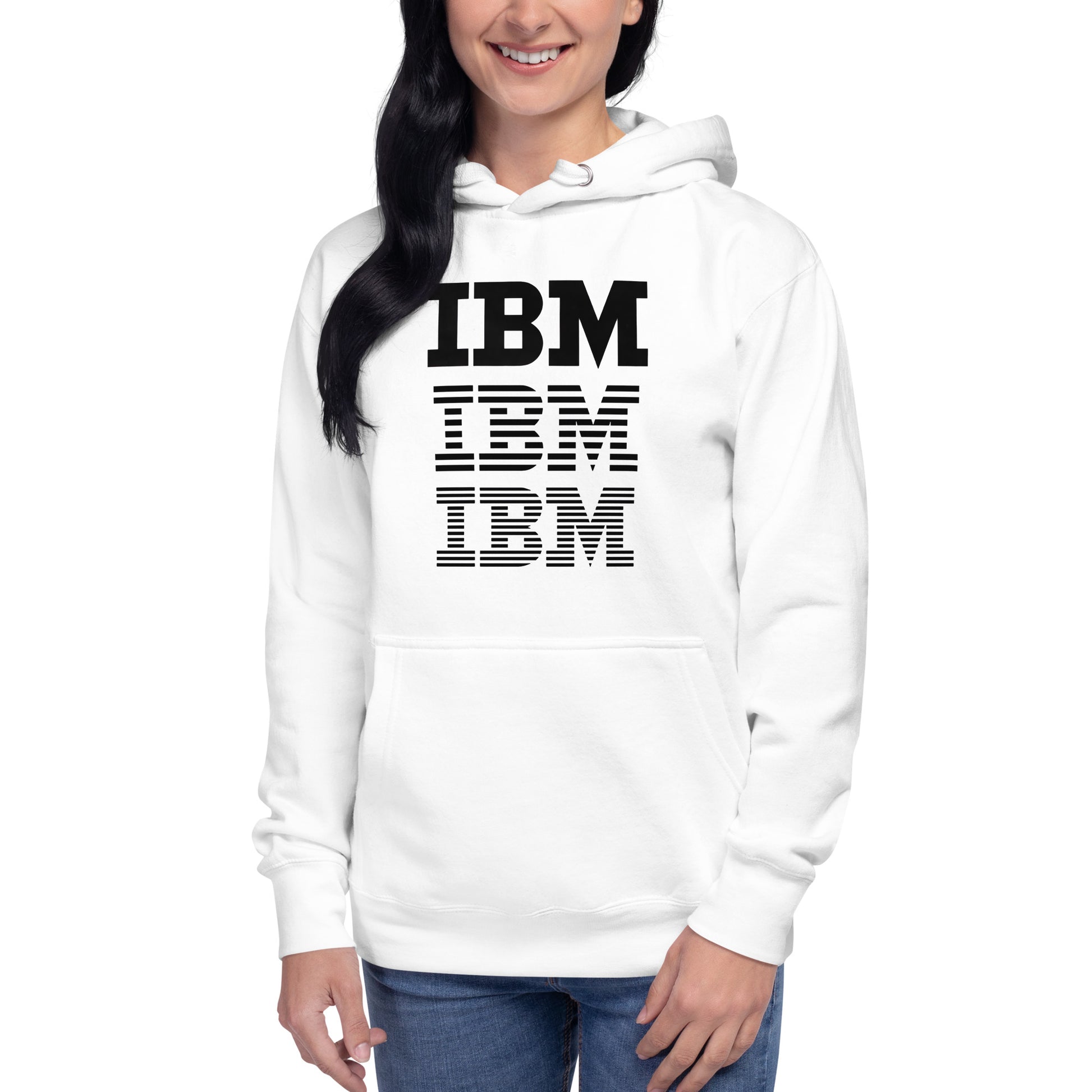 Hoodie IBM Marc, Disponible en la mejor tienda online para comprar tu merch favorita, la mejor Calidad, compra Ahora en Algoritmo! 