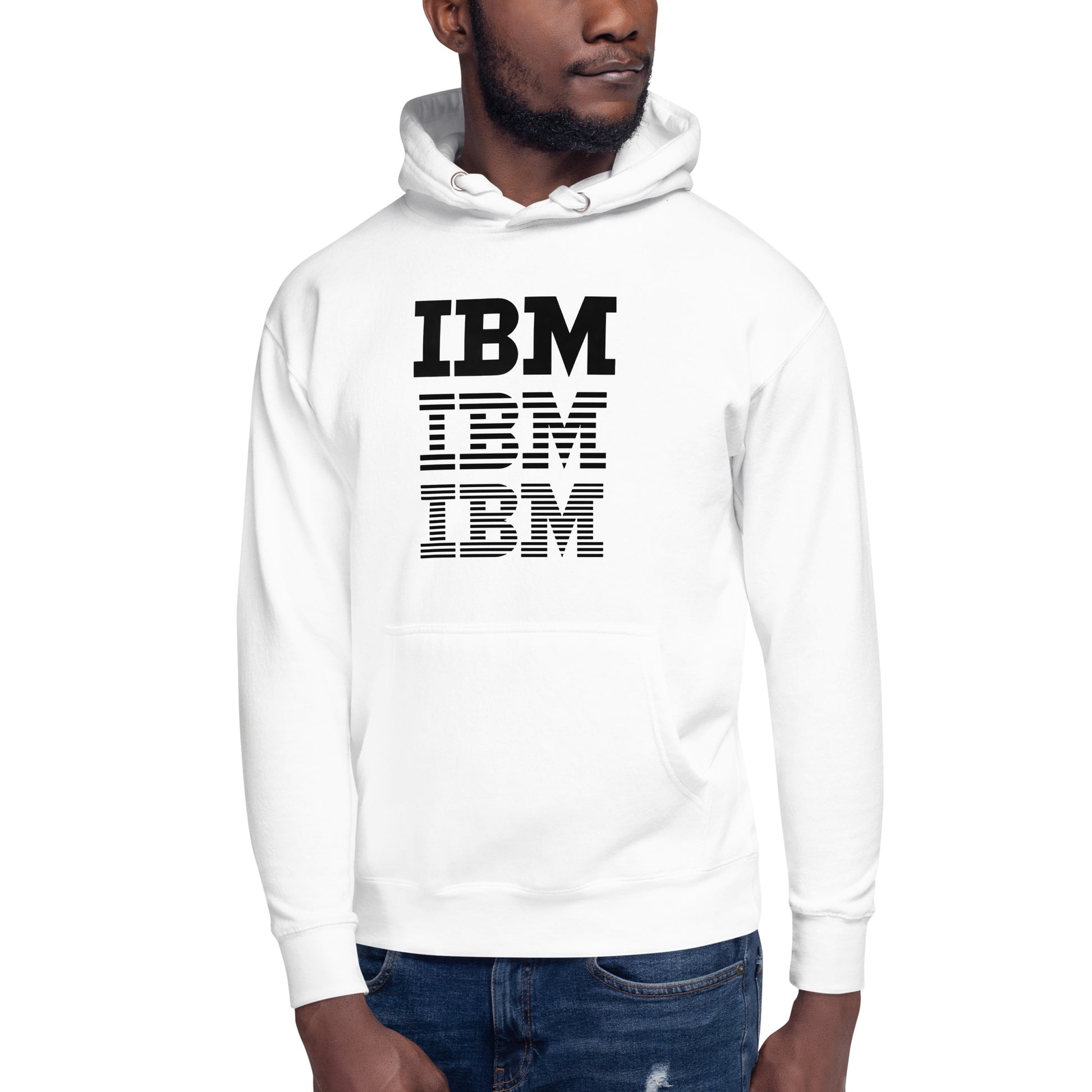 Hoodie IBM Marc, Disponible en la mejor tienda online para comprar tu merch favorita, la mejor Calidad, compra Ahora en Algoritmo! 