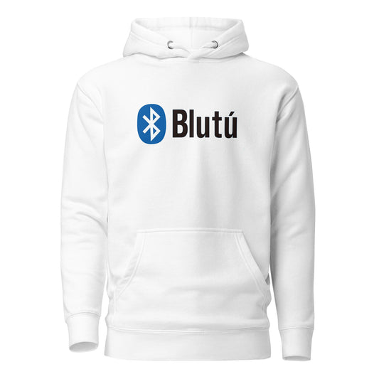 Hoodie Blutú, Disponible en la mejor tienda online para comprar tu merch favorita, la mejor Calidad, compra Ahora en Algoritmo! 