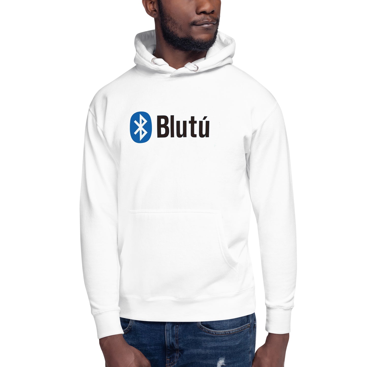 Hoodie Blutú, Disponible en la mejor tienda online para comprar tu merch favorita, la mejor Calidad, compra Ahora en Algoritmo! 