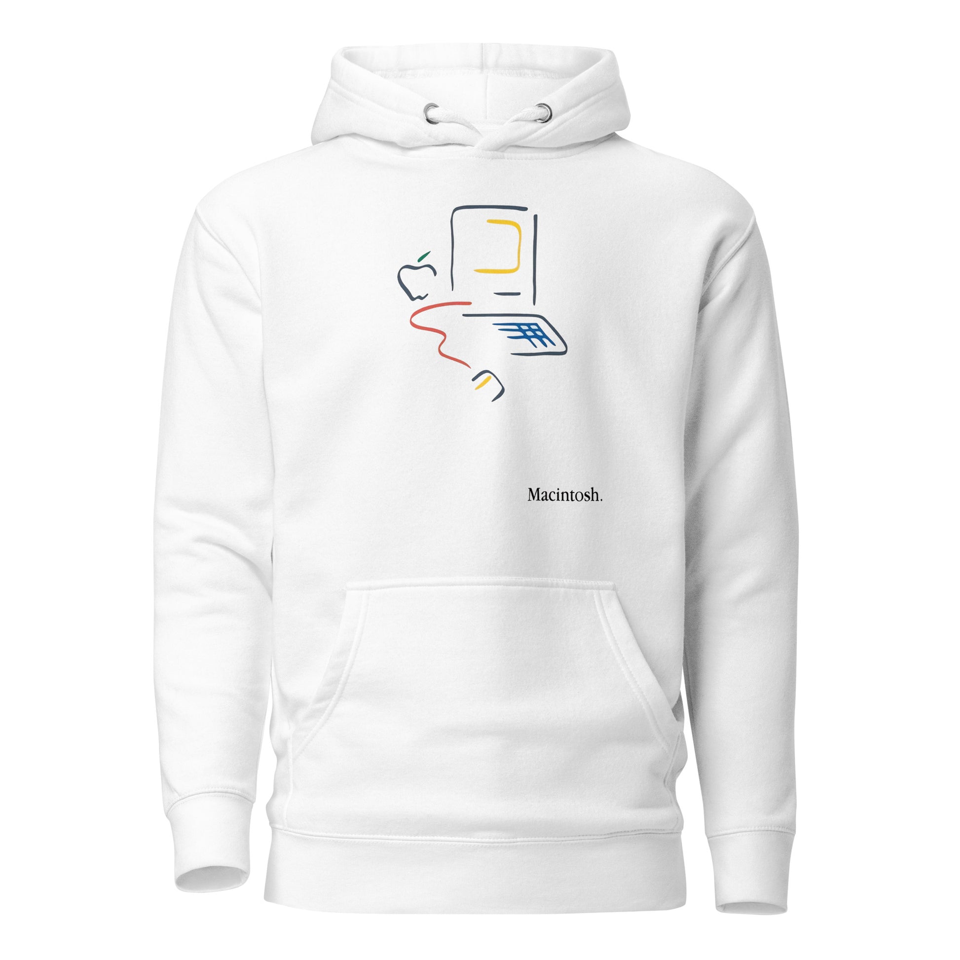 Hoodie Macintosh, Disponible en la mejor tienda online para comprar tu merch favorita, la mejor Calidad, compra Ahora en Algoritmo! 