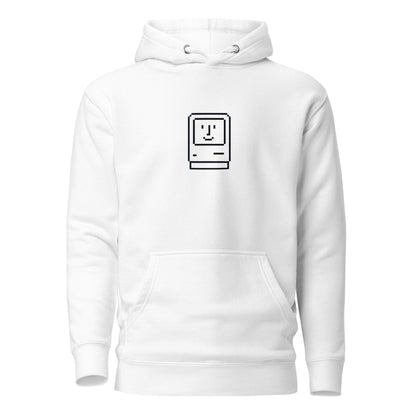 Hoodie Happy Mac, Disponible en la mejor tienda online para comprar tu merch favorita, la mejor Calidad, compra Ahora en Algoritmo! 