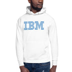 Back view — IBM hoodie unisex