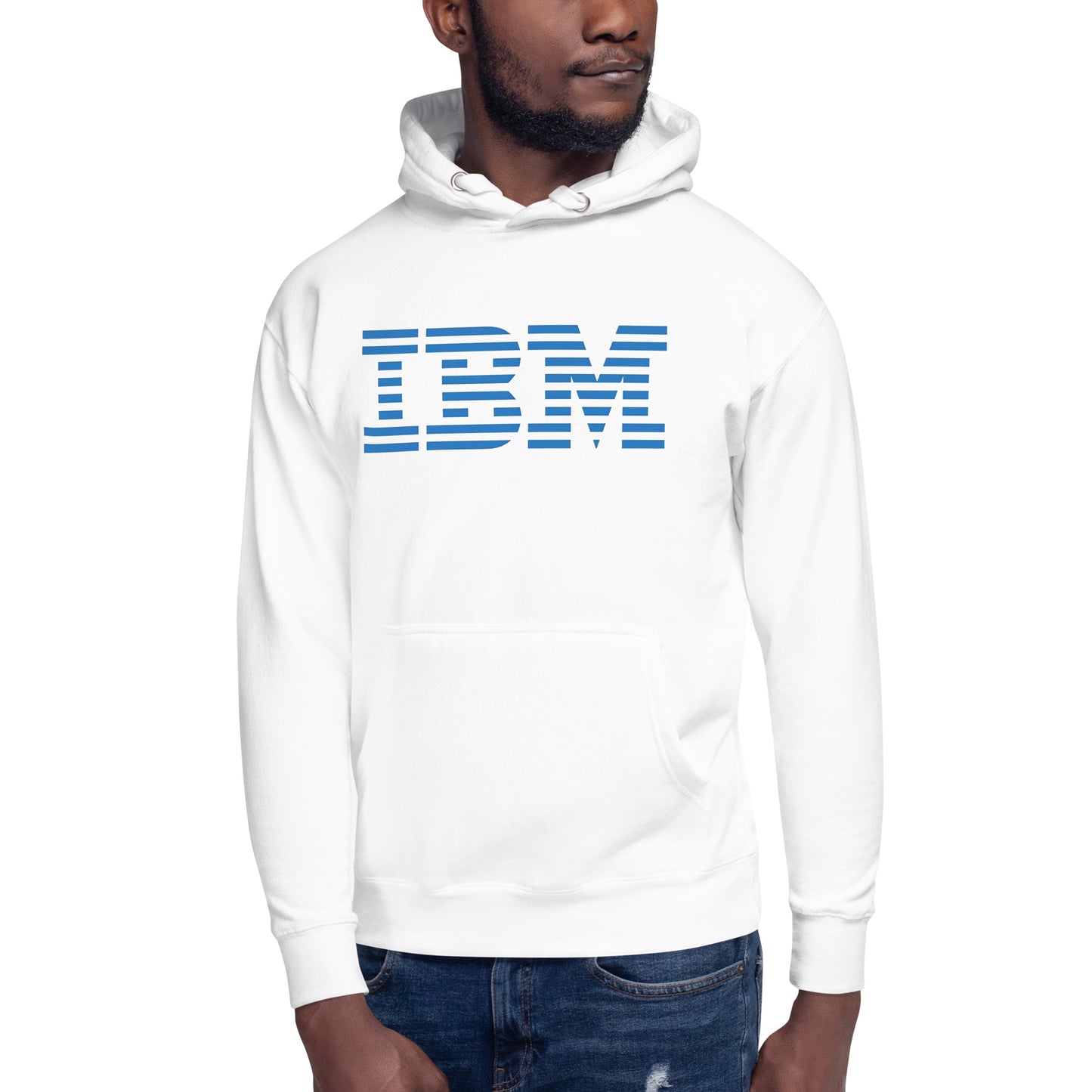 Hoodie IBM, Disponible en la mejor tienda online para comprar tu merch favorita, la mejor Calidad, compra Ahora en Algoritmo! 