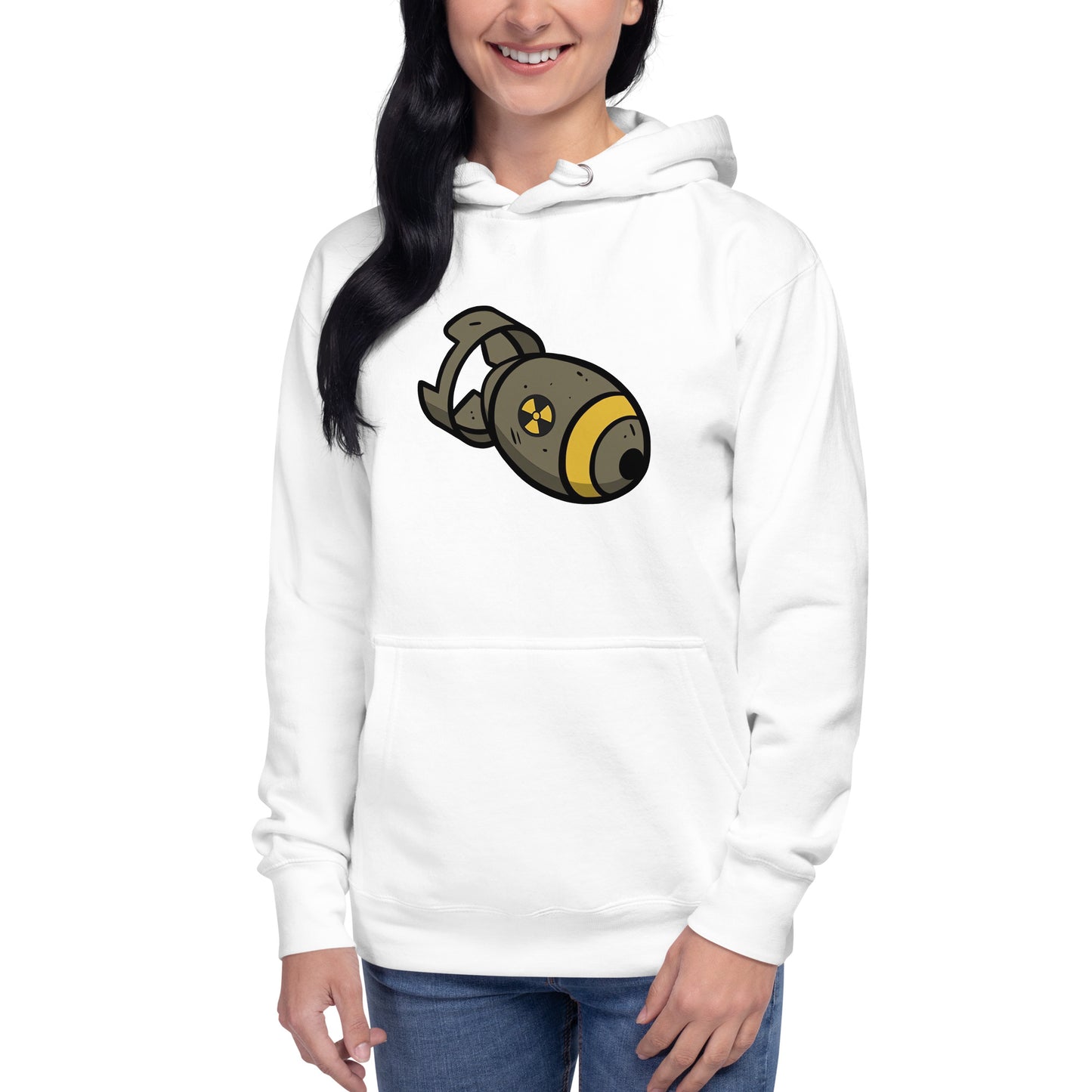 Hoodie Nuke , Disponible en la mejor tienda online para comprar tu merch favorita, la mejor Calidad, compra Ahora en Algoritmo! 