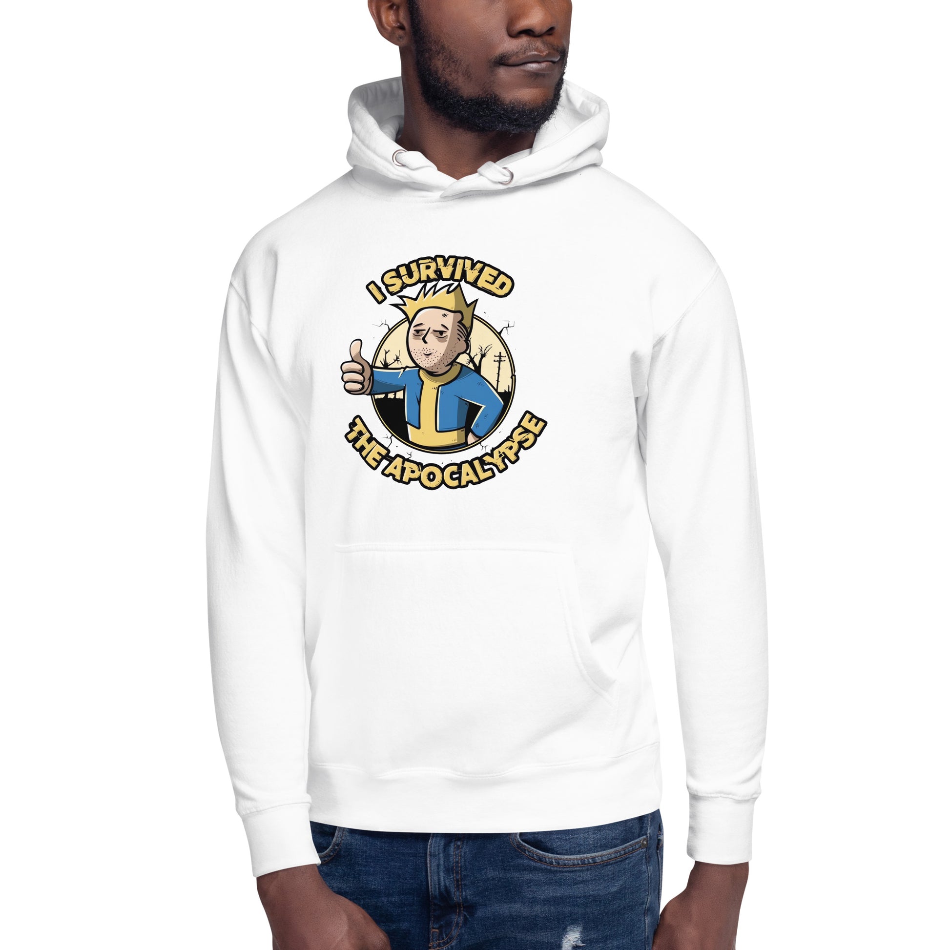 Hoodie de I Survived , Disponible en la mejor tienda online para comprar tu merch favorita, la mejor Calidad, compra Ahora en Algoritmo! 