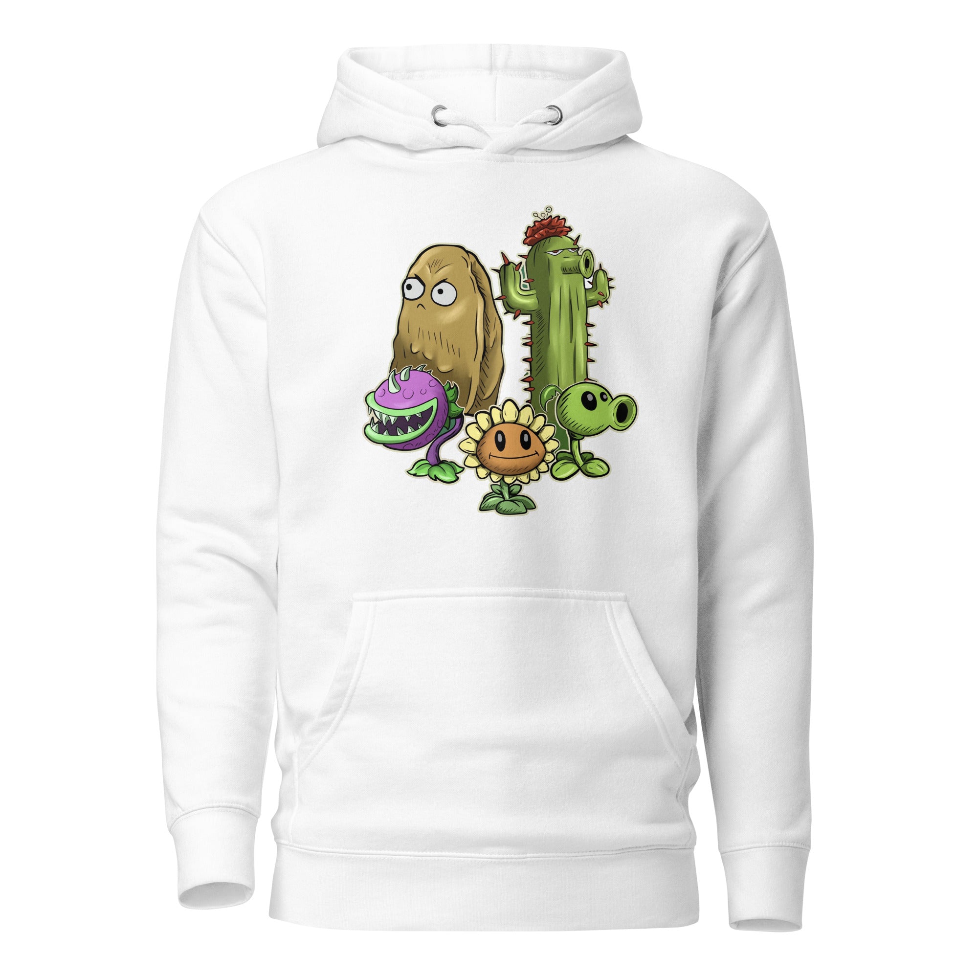 Plantas Contra Zombies — vista frontal