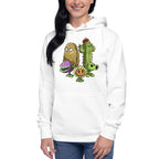 Plantas Contra Zombies — modelo usando la prenda