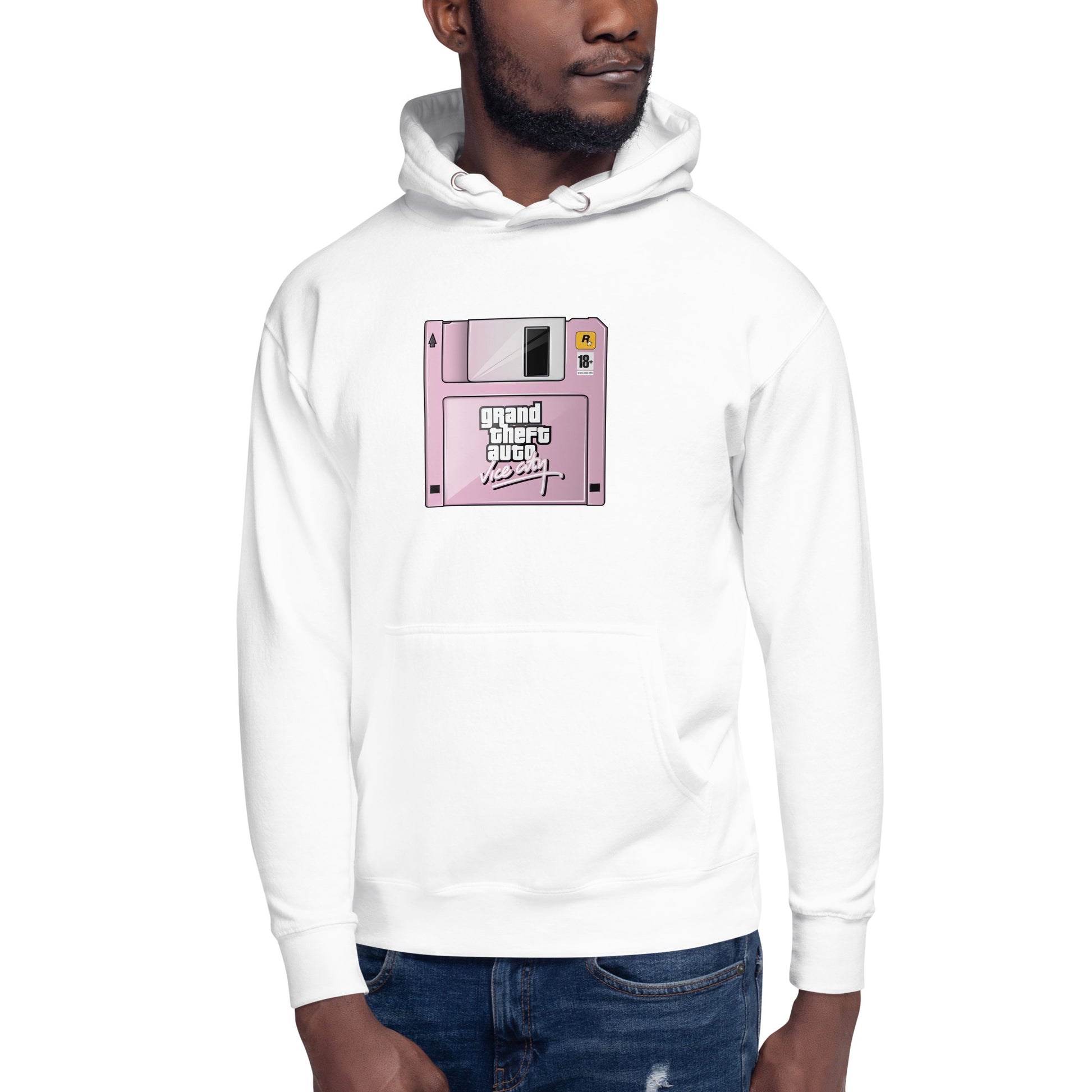 Hoodie Vice City Floppy,Disponible en la mejor tienda online para comprar tus artículos favoritos, la mejor Calidad, compra Ahora en Algoritmo! 