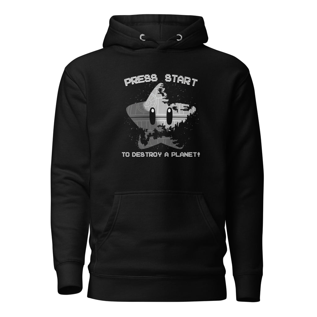 Press Start — vista frontal