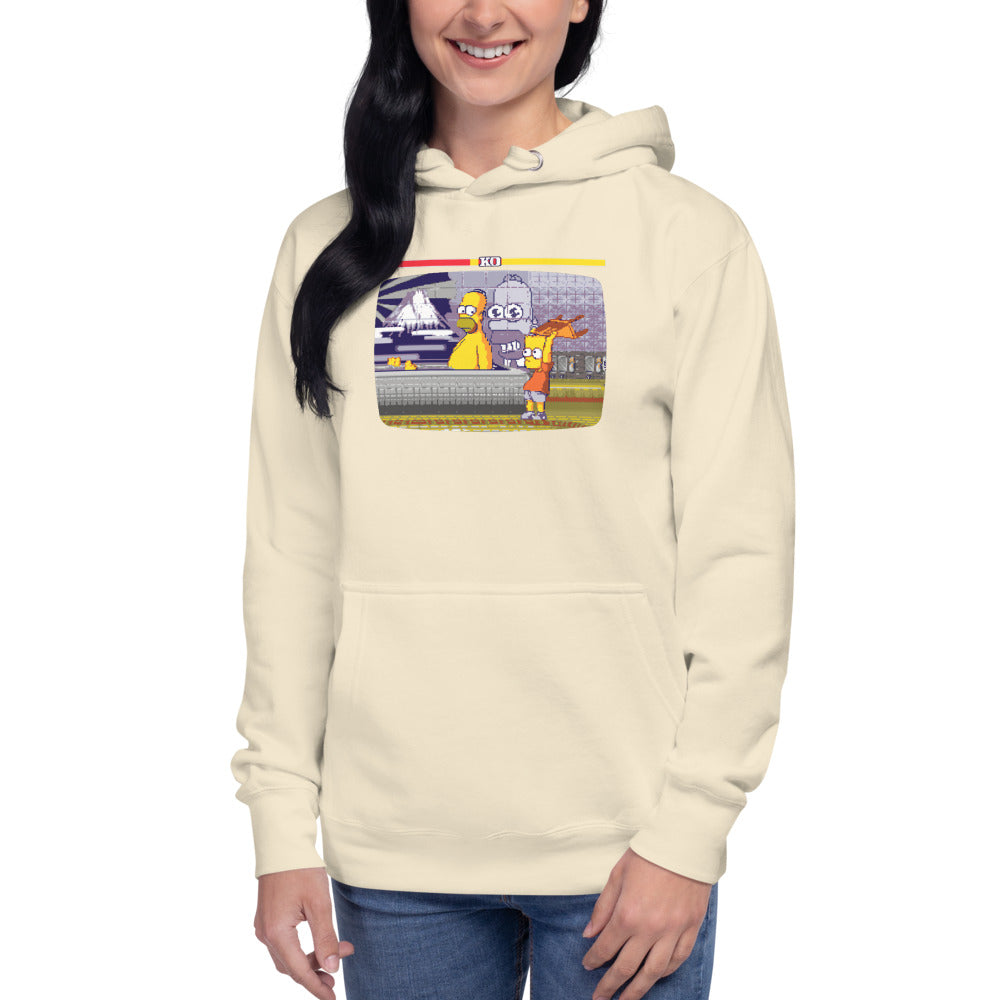 Modelo femenina — KO Chair Hoodie Beige