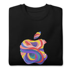 Détail du print — Apple Psicodélich, coton 142 g/m²