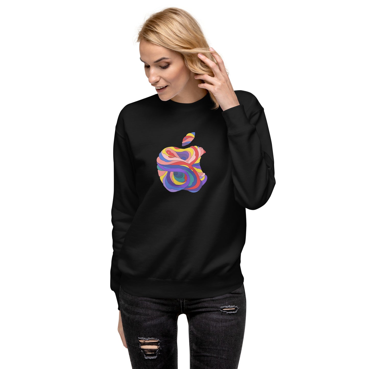 Suéter Apple Psicodelich, Disponible en la mejor tienda online para comprar tu merch favorita, la mejor Calidad, compra Ahora en Algoritmo! 