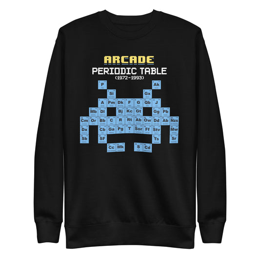 Suéter Arcade Table, Disponible en la mejor tienda online para comprar tu merch favorita, la mejor Calidad, compra Ahora en Algoritmo! 