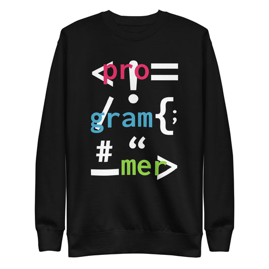 Suéter <programer>, Disponible en la mejor tienda online para comprar tu merch favorita, la mejor Calidad, compra Ahora en Algoritmo! 